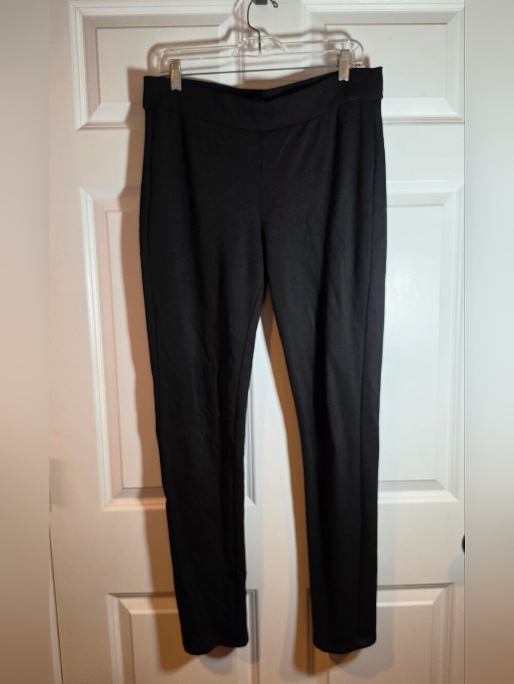 NYDJ Lift & Tuck Technology Black Stretchy Legging Pants Size 12